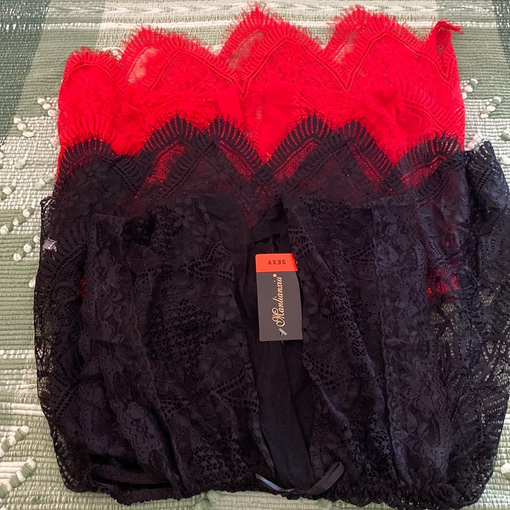 🎉FREE🎉 NWT Sleep Dress with Thong (Lot of 2)